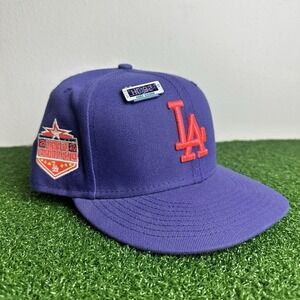 New Era Fitted Hat 7 3/8 LA Dodgers Hat‎ Club Daybreak